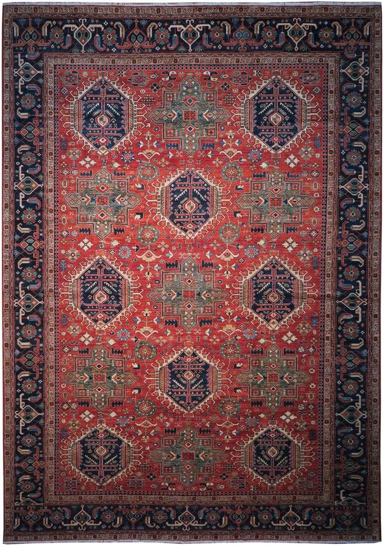 12' 0" x 17' 2" Pakistan Serapi Rug image 0
