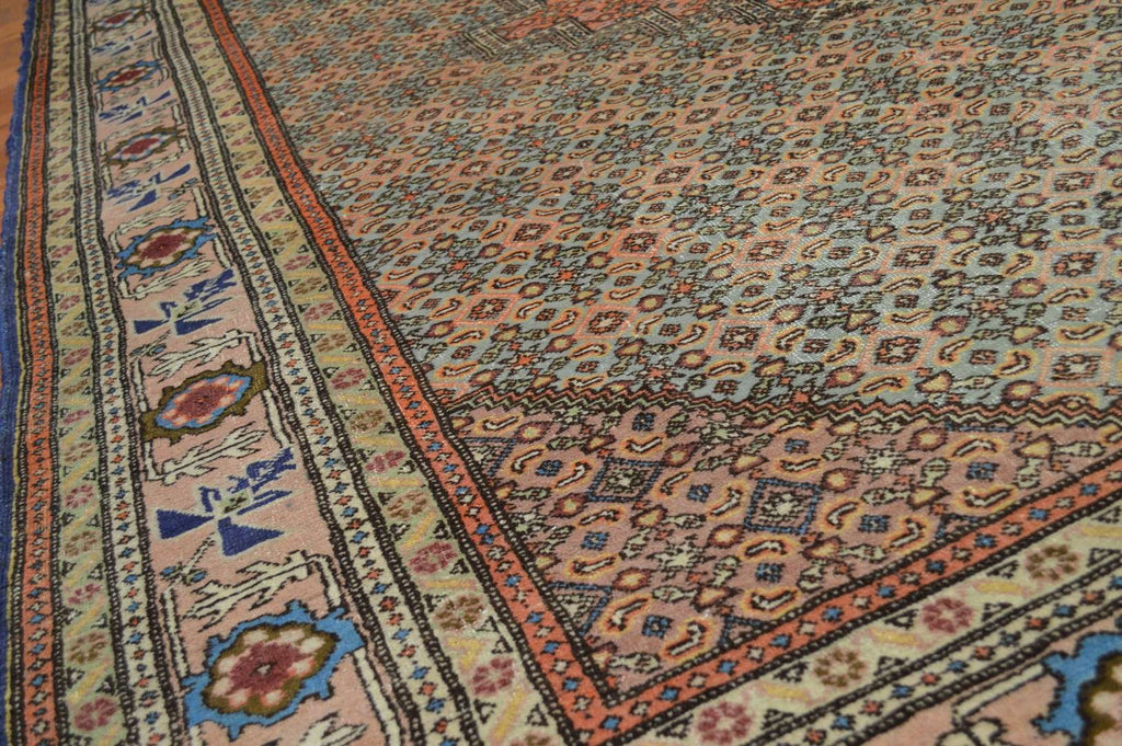 6' 6" x 9' 4" Persian Ardabil Rug image 6