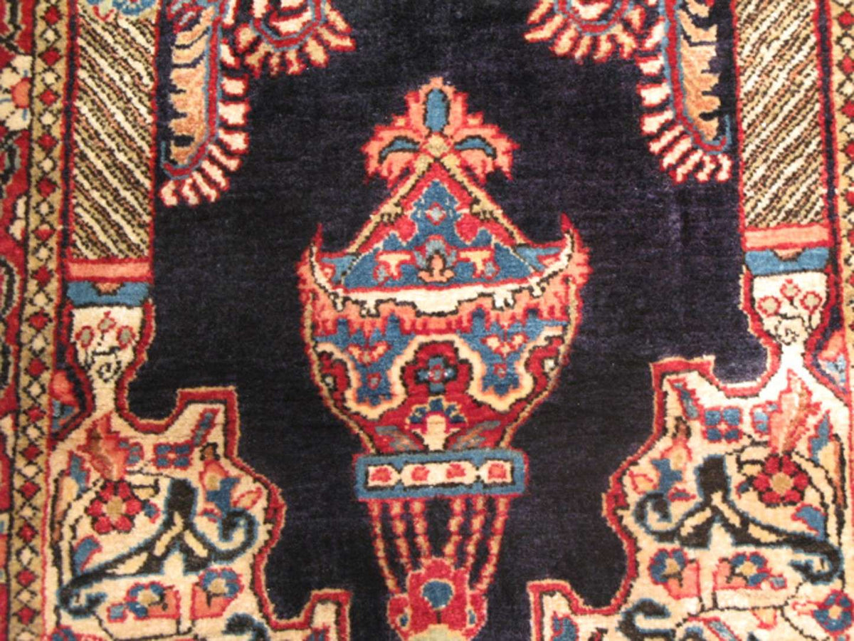 2' 1" x 4' 0" Persian Qum Rug image 9