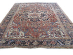9' 9" x 13' 4" Persian Heriz Rug image 0