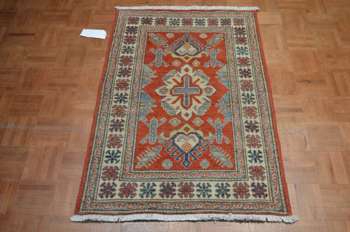 2' 8" x 4' 0" Pakistan Kazak Rug image 1