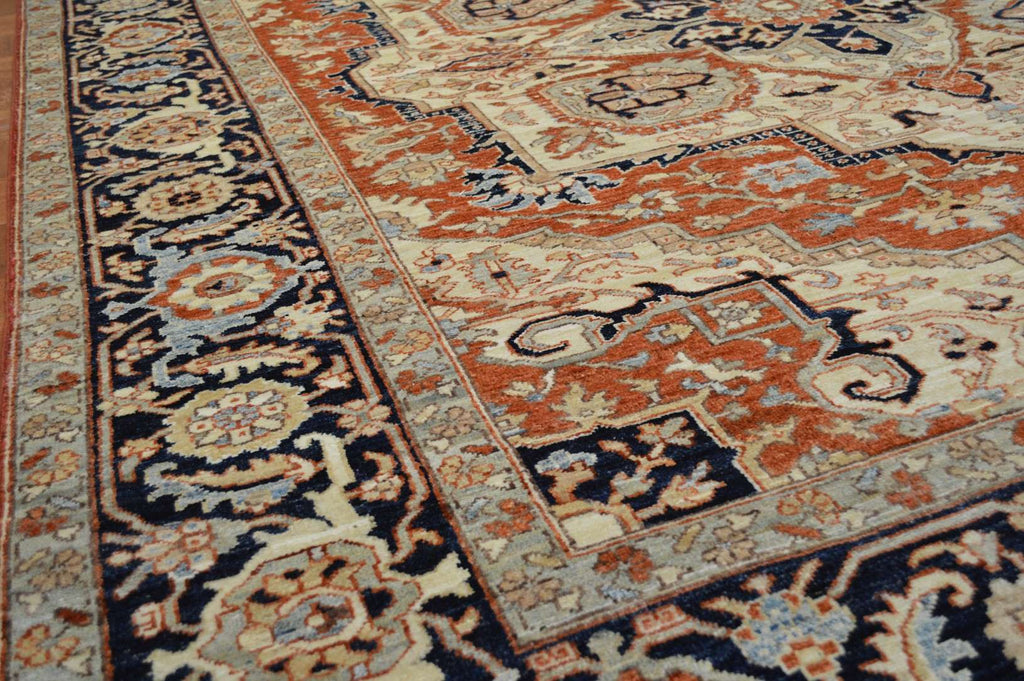8' 0" x 9' 8" Pakistan Serapi Rug image 5