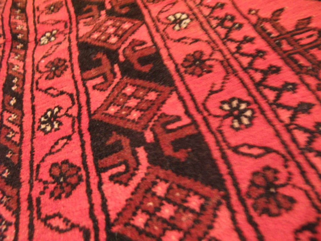 3' 4" x 6' 1" Persian Turkmen Rug image 9