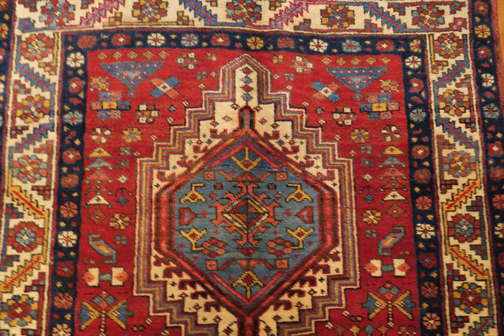 3' 4" x 11' 6" Persian Karaja Runner image 2