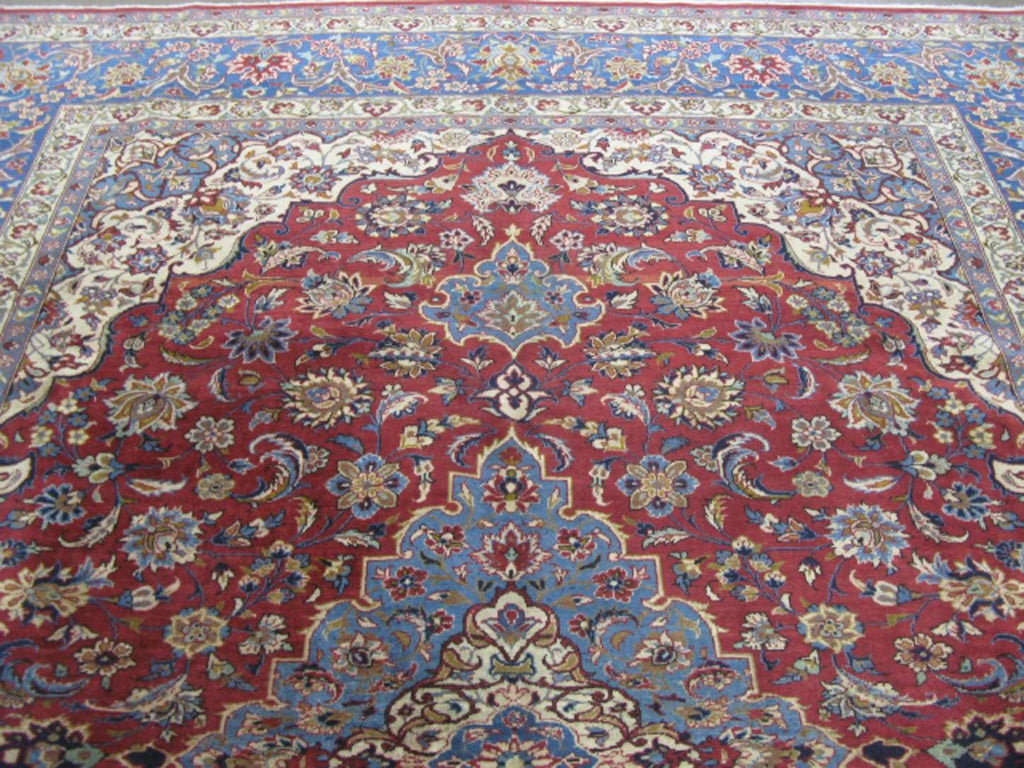 9' 1" x 13' 0" Persian Najafabad Rug image 9