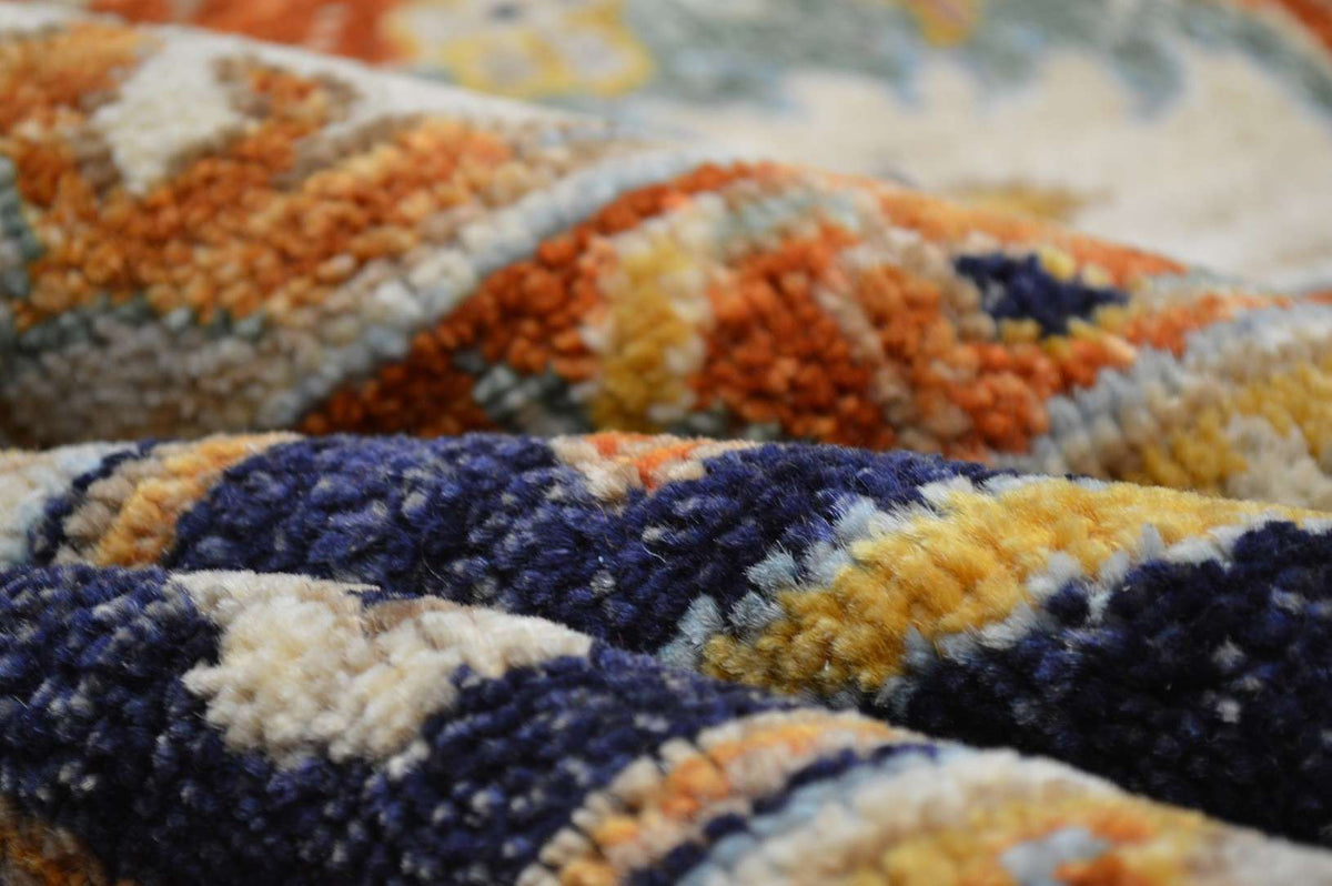8' 2" x 10' 3" Pakistan Chobi Rug image 10