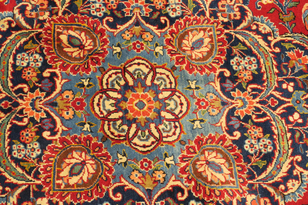8' 0" x 11' 1" Persian Kashan Rug image 11
