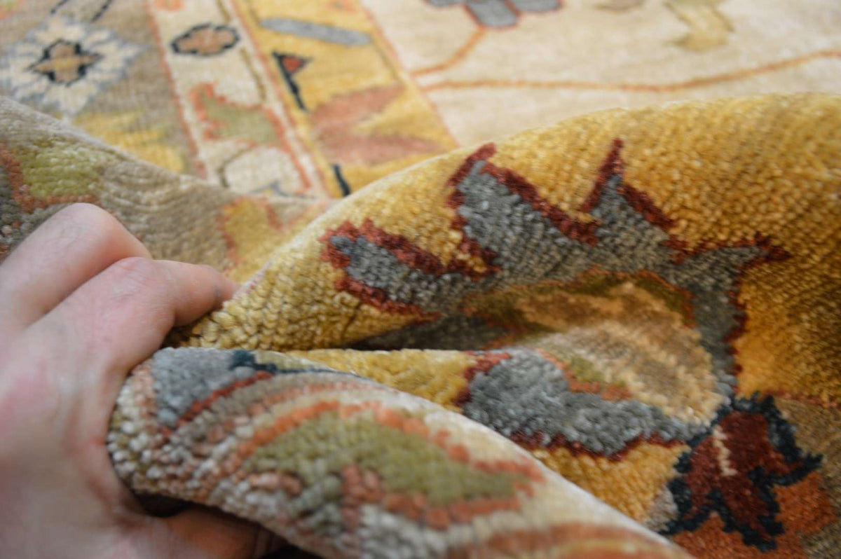 12' 3" x 14' 6" India Mahal Rug image 3