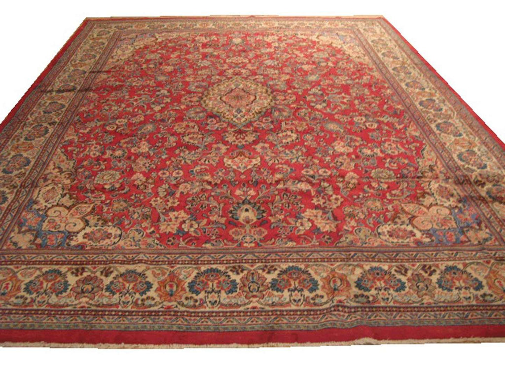 10' 6" x 14' 4" Persian Sarouk Rug image 0