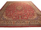 10' 6" x 14' 4" Persian Sarouk Rug image 0