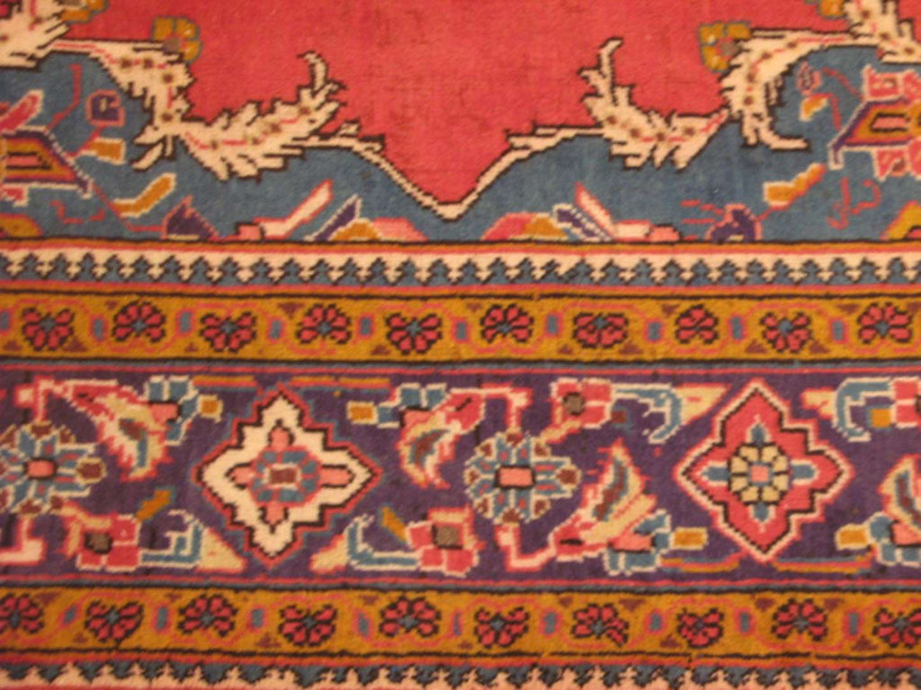 7' 3" x 9' 1" Persian Golpayegan Rug image 10
