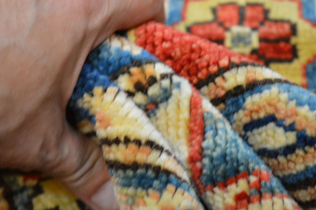 4' 3" x 7' 0" Pakistan Kazak Rug image 10