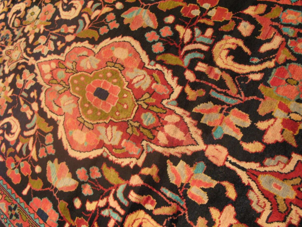 3' 7" x 9' 8" Persian Sarouk Runner image 2