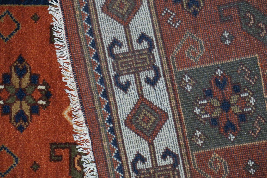 4' 0" x 6' 0" India Kazak Rug image 1