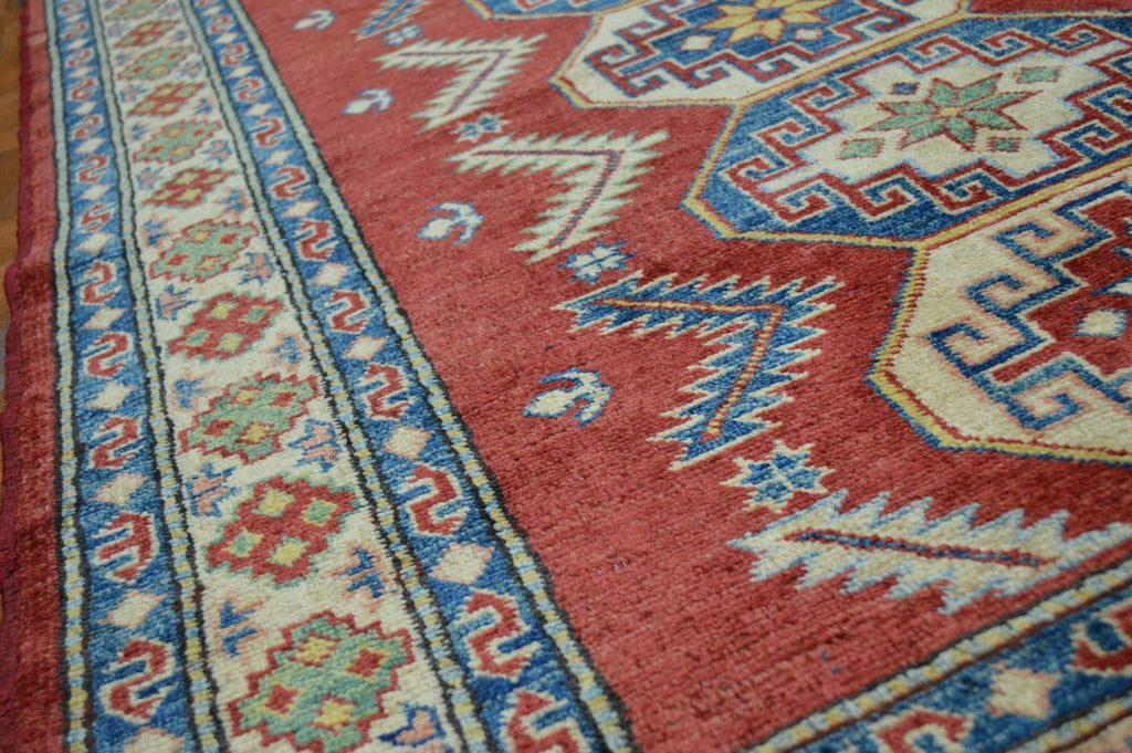 3' 7" x 5' 1" Pakistan Kazak Rug image 3