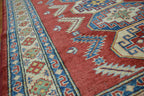 3' 7" x 5' 1" Pakistan Kazak Rug image 3