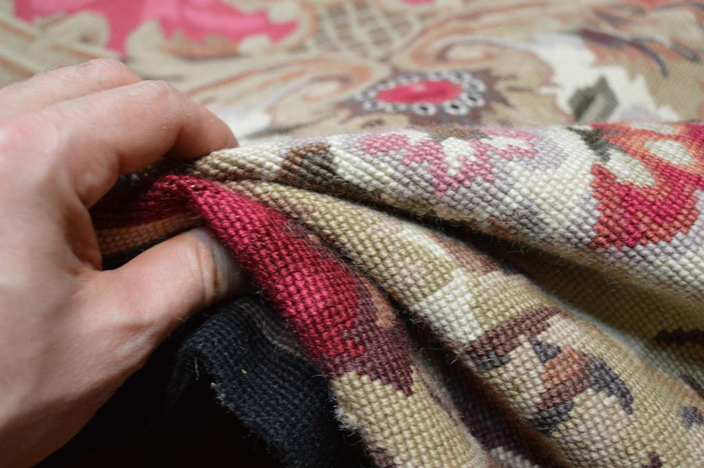 7' 7" x 9' 7" French Kilim Rug image 12