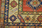4' 8" x 6' 2" Pakistan Kazak Rug image 8