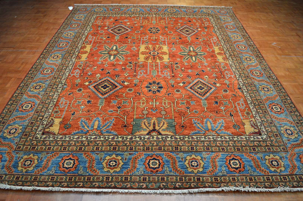 8' 3" x 10' 8" Pakistan Serapi Rug image 1