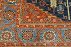 8' 2" x 10' 1" Pakistan Serapi Rug image 7