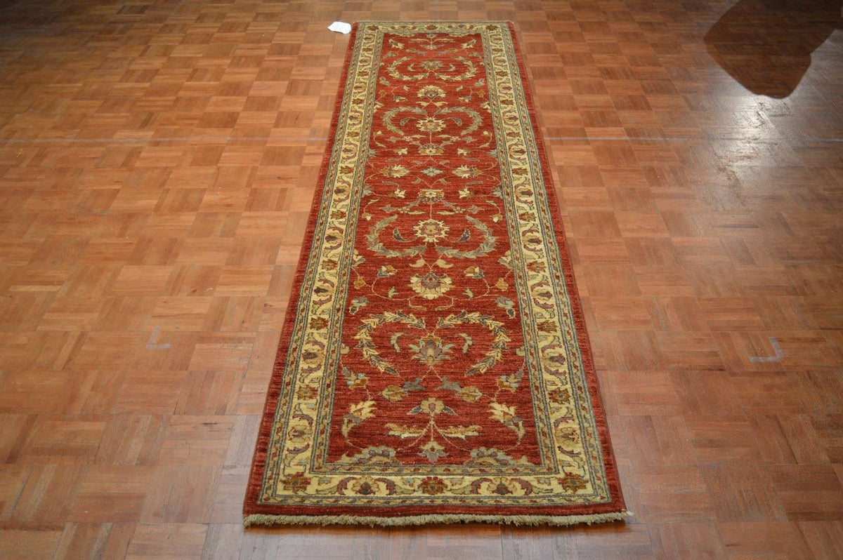 2' 7" x 9' 8" Pakistan Oushak Runner image 1