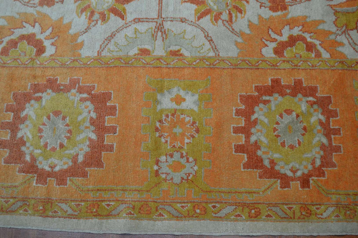 7' 4" x 13' 9" Turkish Oushak Rug image 12