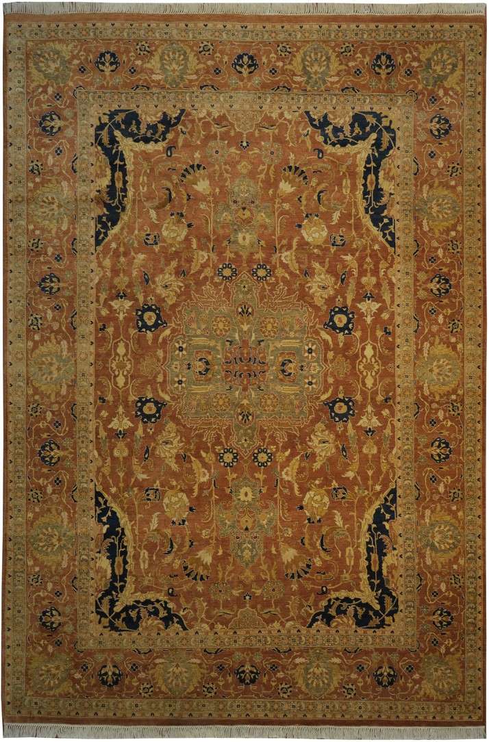 6' 1" x 8' 8" Pakistan Mogul Rug image 0