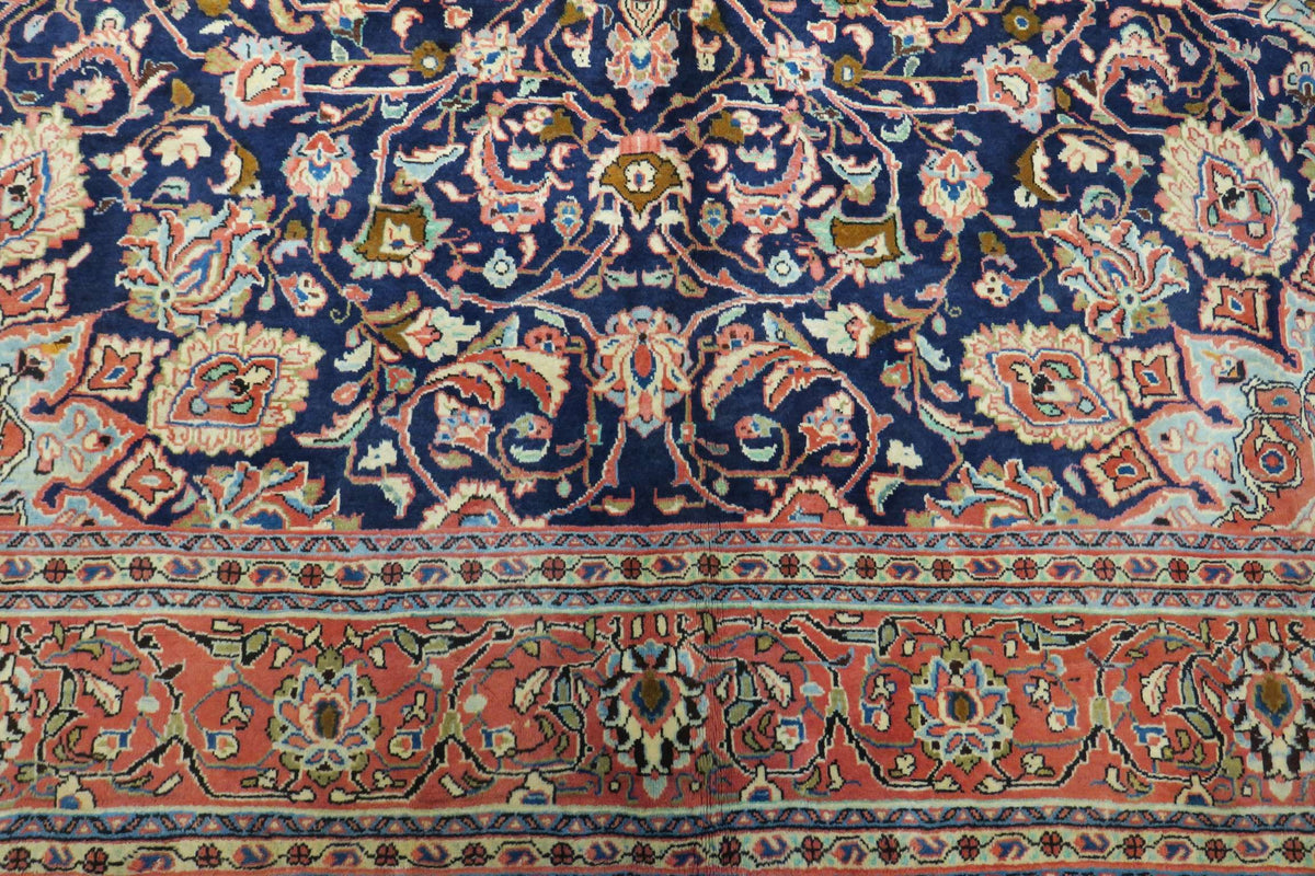7' 2" x 10' 8" Persian Sarouk Rug image 7