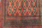 3' 5" x 1' 7" Persian Turkeman Rug image 6