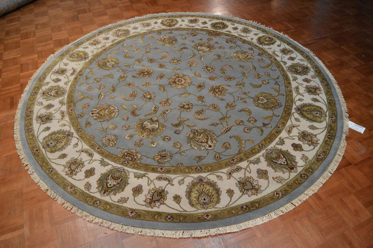 8' 0" x 8' 0" India Jaipur Round Rug image 5