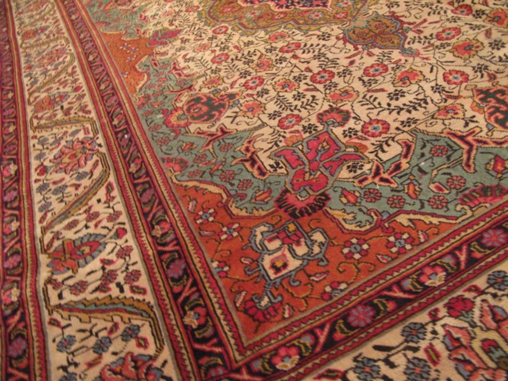 8' 0" x 11' 8" Persian Tabriz Rug image 5