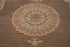 6' 8" x 9' 8" India Tabriz Rug image 8