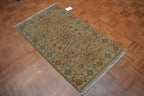 2' 5" x 4' 2" India Agra Rug image 2