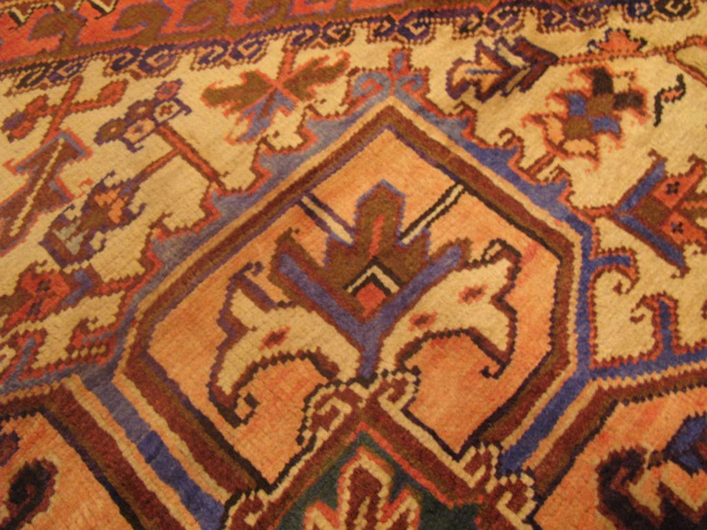 8' 3" x 10' 9" Persian Heriz Rug image 8