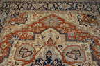8' 0" x 9' 8" Pakistan Serapi Rug image 8