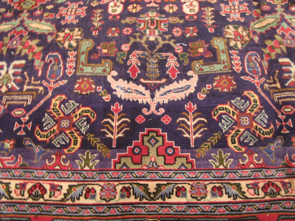 7' 1" x 11' 4" Persian Tabriz Rug image 3