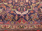 7' 1" x 11' 4" Persian Tabriz Rug image 3