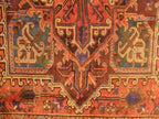 8' 3" x 10' 9" Persian Heriz Rug image 6