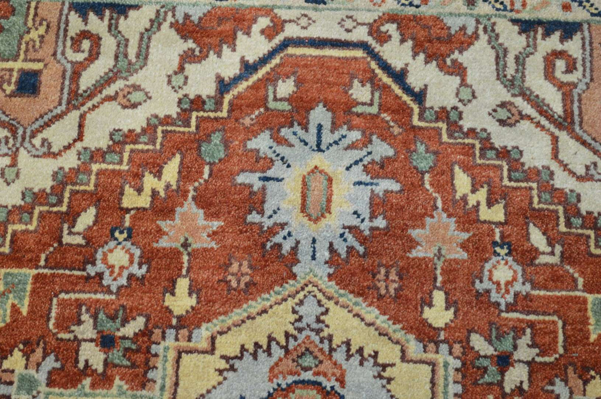4' 0" x 6' 0" India Serapi Rug image 8