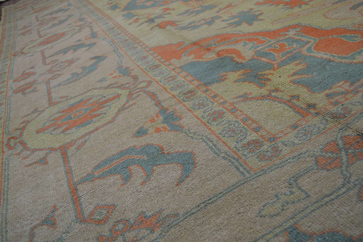 10' 0" x 14' 8" Turkish Oushak Rug image 6