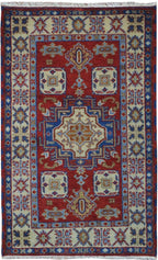 3' 0" x 5' 0" India Kazak Rug image 0