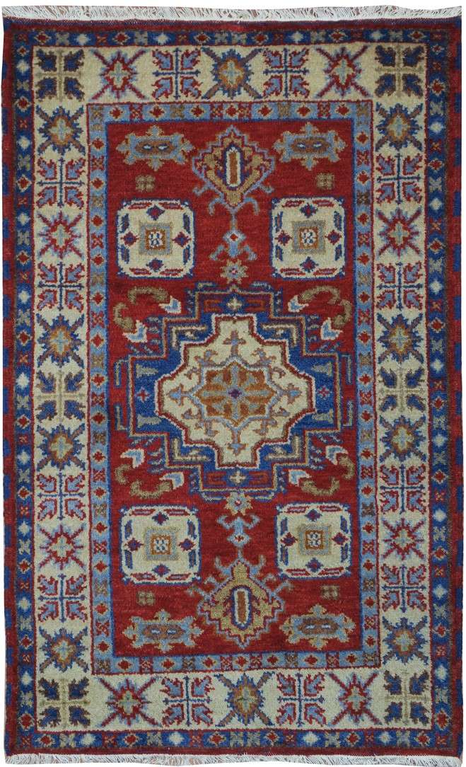 3' 0" x 5' 0" India Kazak Rug image 0