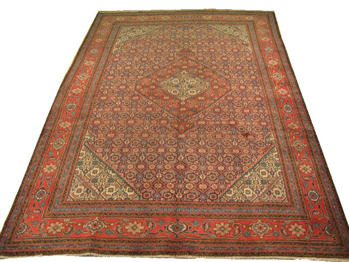 6' 1" x 9' 5" Persian Tabriz Rug image 0