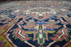 8' 0" x 10' 7" Persian Heriz Rug image 3