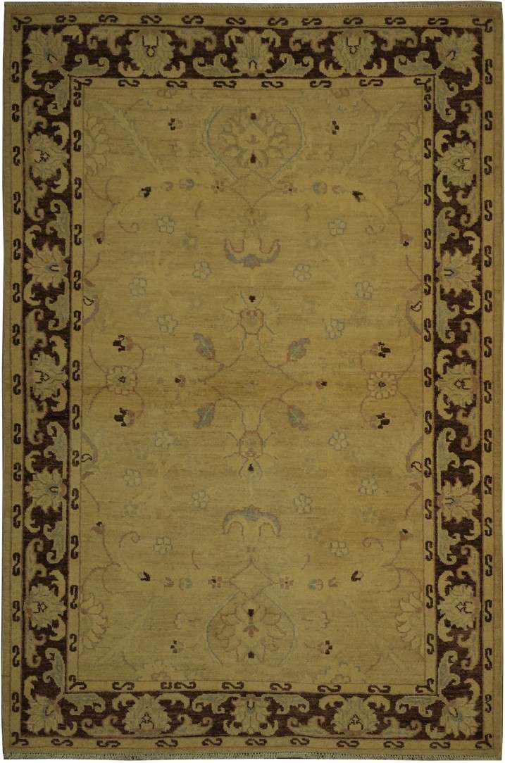 4' 0" x 6' 0" Pakistan Peshawar Rug image 0