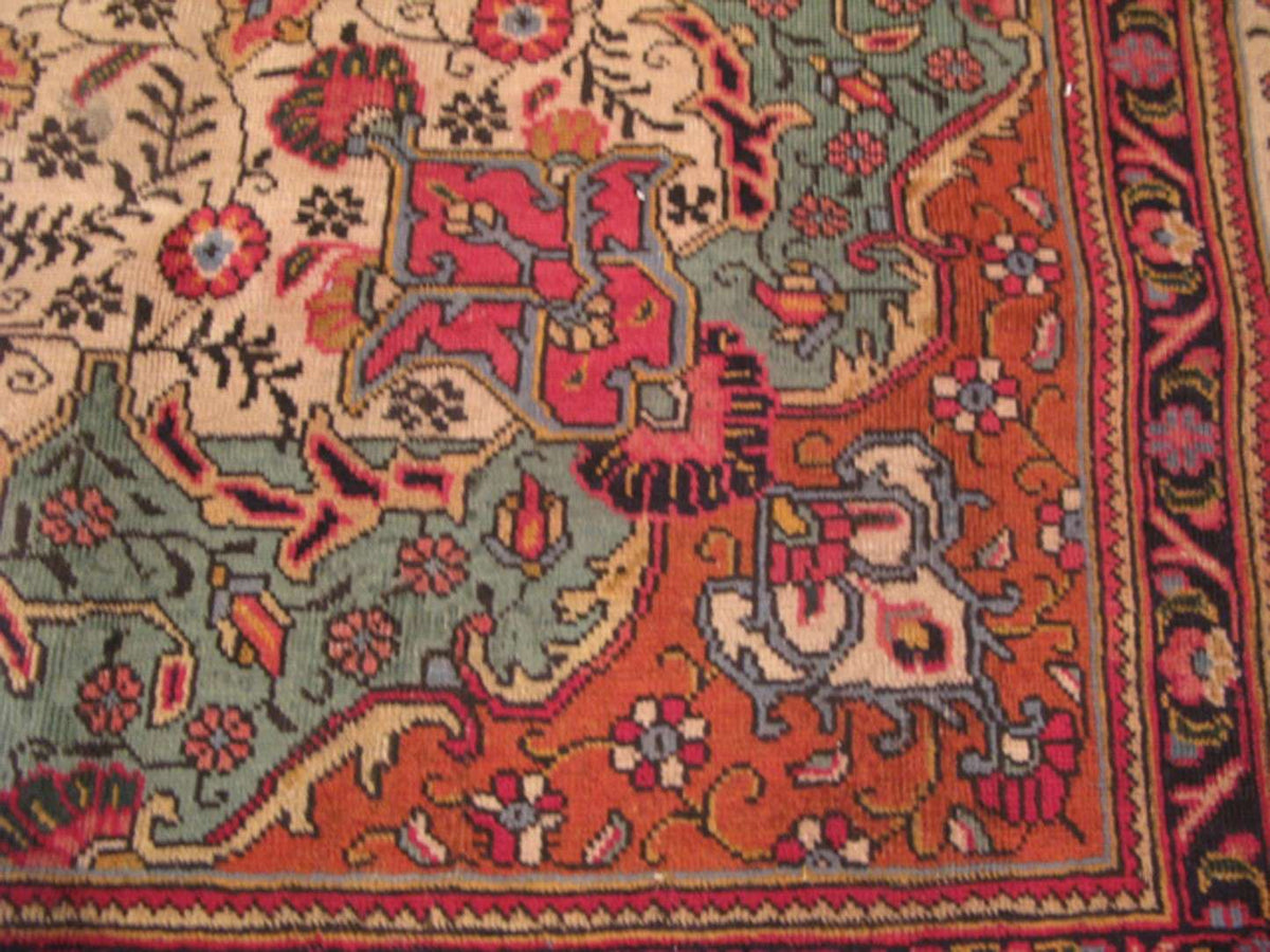 8' 0" x 11' 8" Persian Tabriz Rug image 3