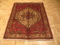 3' 8" x 5' 0" Persian Heriz Rug image 1