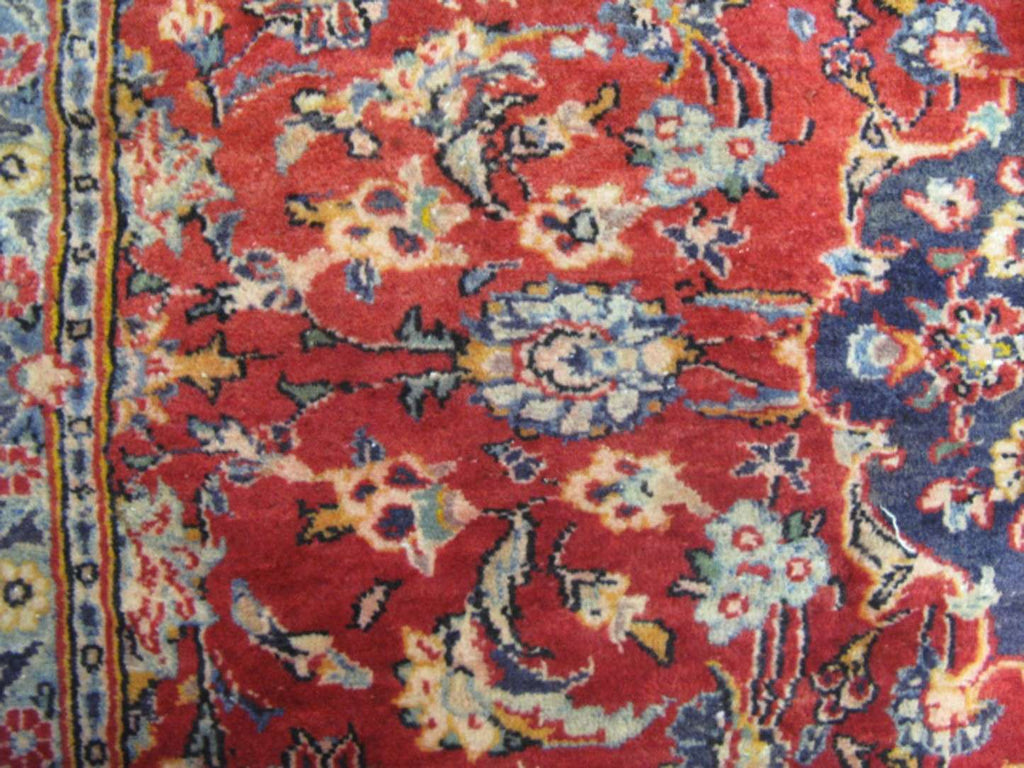 4' 7" x 6' 7" Persian Kashan Rug image 7