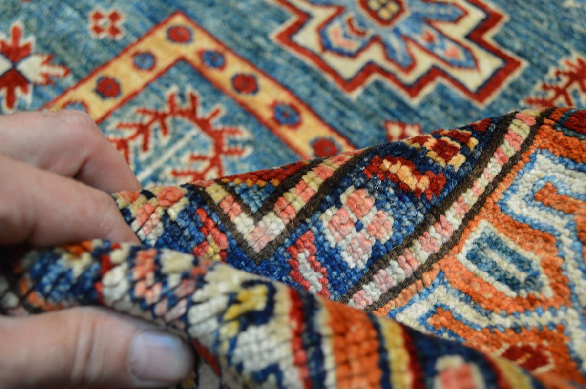 5' 0" x 7' 0" Pakistan Kazak Rug image 11