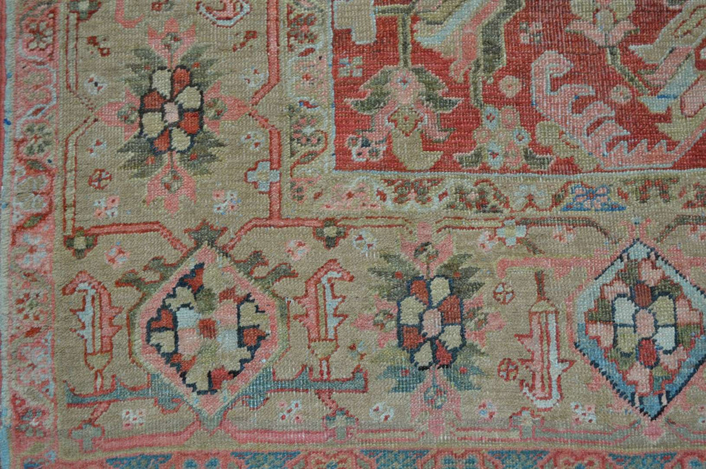 7' 7" x 11' 0" Persian Serapi Rug image 9